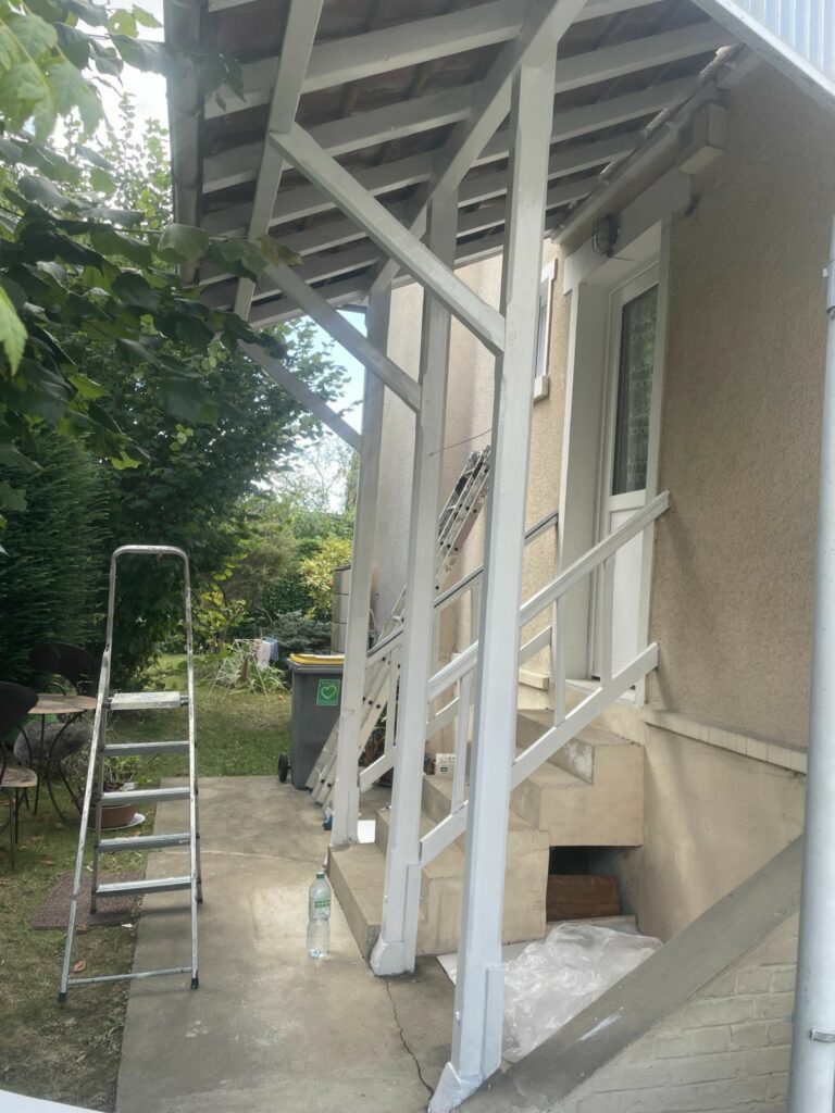 boiseries et bas de façade peinture 95 Eaubonne PENDANT